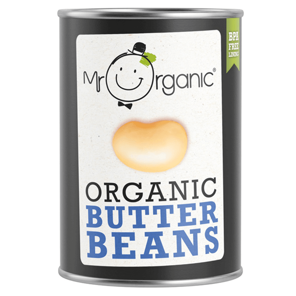 Mr Organic Butter Beans 240G